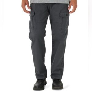 Wrangler Men's Dark Gray and Green Cargo Pants 2pk